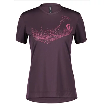 Scott Shirt Ws Trail Flow SS dark purple/carmine pink EU L