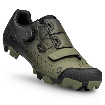 Scott MTB Team Boa® kerékpáros cipő - fekete/fenyőzöld