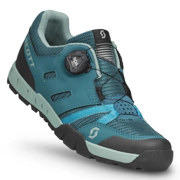 Scott Sport Crus-R Flat Boa® női cipő - olajkék/mentazöld