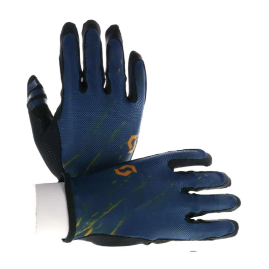 Scott Glove midnight blue/copper orange XS