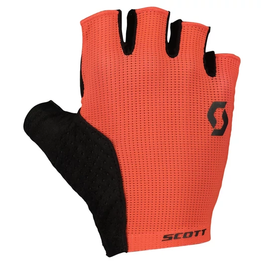 Scott Essential Gel rövid ujjú kerékpáros kesztyű - vörös